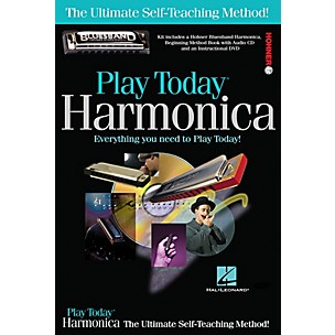 Hal Leonard Play Today Harmonica Complete Kit With Book Online Audio & Harmonica