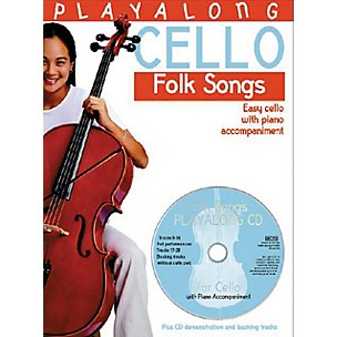 Bosworth Playalong Cello - Folk Songs (Easy Cello with Piano Accompaniment) Music Sales America Series