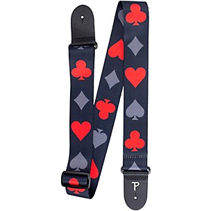 Perri's Playing Cards French Suit Polyester Guitar Strap