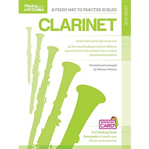 CHESTER MUSIC Playing with Scales: Clarinet Music Sales America Series Softcover Audio Online