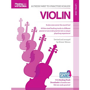 Music Sales Playing with Scales: Violin Music Sales America Series Softcover Audio Online Written by Various