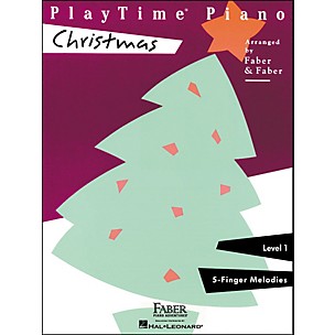 Faber Piano Adventures Playtime Piano Christmas Level 1 F-Finger Melodies - Faber Piano