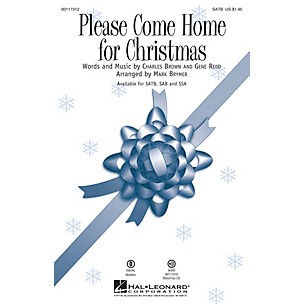 Hal Leonard Please Come Home for Christmas SAB by Cee Lo Green Arranged by Mark Brymer