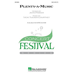 Hal Leonard Plenty-a-Music SAB composed by Vicki Tucker Courtney