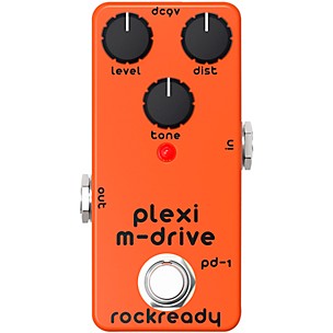 rockready Plexi M-drive Mini Guitar Effect Pedal