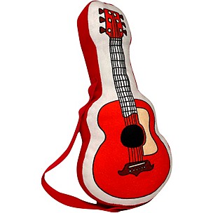 Bears for Humanity Plush Guitar - Red
