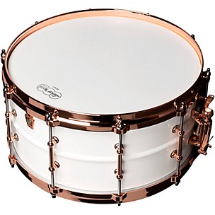 Ludwig Polar-Phonic Brass Snare Drum With Copper Hardware
