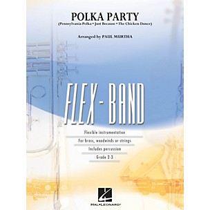 Hal Leonard Polka Party Concert Band Level 2-3 Arranged by Paul Murtha