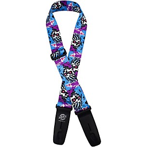 Lock-It Straps Polymer Plush 2" Locking Guitar Strap