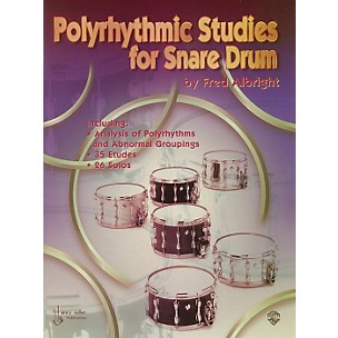 Alfred Polyrhythmic Studies for Snare Drum