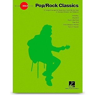 Hal Leonard Pop/Rock Classics - Beginning Solo Guitar with Tablature