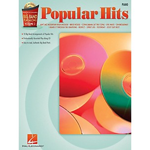 Hal Leonard Popular Hits - Piano (Big Band Play-Along Volume 2) Big Band Play-Along Series Softcover with CD