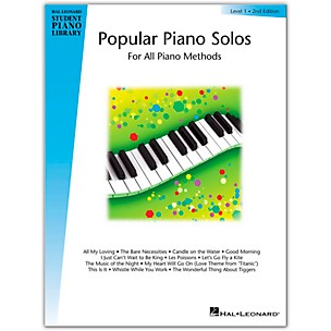 Hal Leonard Popular Piano Solos Book 1 Hal Leonard Student Piano Library