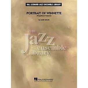 Hal Leonard Portrait of Winnette (Flugelhorn Feature) Jazz Band Level 4 Composed by Mark Taylor