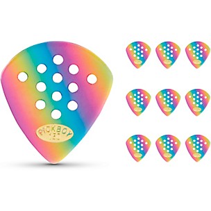 Pick Boy Pos-a-Grip Rainbow Cellulose Jazz Guitar Picks
