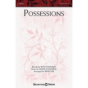Shawnee Press Possessions SATB arranged by Brad Nix