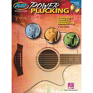 Hal Leonard Power Plucking: A Rocker's Guide to Acoustic Fingerstyle Guitar (Book/Online Audio)