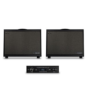 Line 6 Powercab 112 Plus 250W 1x12 FRFR Powered Speaker Cab Bundle