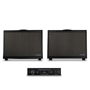 Line 6 Powercab and Powercab Plus 112 250W 1x12 FRFR Powered Speaker Cab Bundle