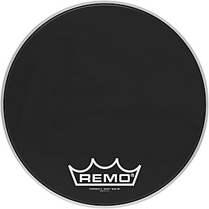 Remo Powermax 2 Ebony Crimplock Bass Drum Head