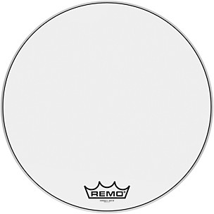 Remo Powermax 2 Ultra White Crimplock Bass Drum Head