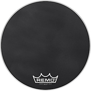 Remo Powermax Black Suede Crimplock Bass Drum Head