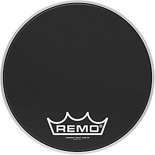 Remo Powermax Ebony Crimplock Bass Drum Head