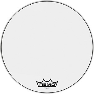 Remo Powermax Ultra White Crimplock Bass Drum Head