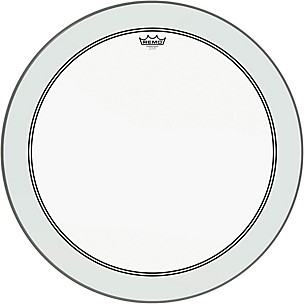 Remo Powerstroke 3 Clear Bass Drum Head With Impact Patch -