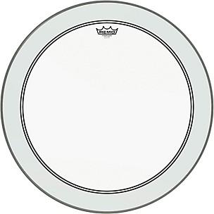 Remo Powerstroke 3 Clear Bass Drum Head With Impact Patch