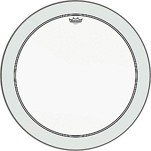 Remo Powerstroke 3 Clear Bass Drum Head With Impact Patch