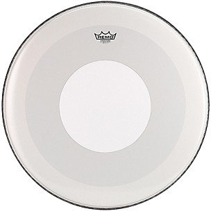 Remo Powerstroke 4 Smooth White Batter Bass Drum Head With White Dot