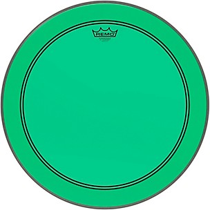 Remo Powerstroke P3 Colortone Green Bass Drum Head