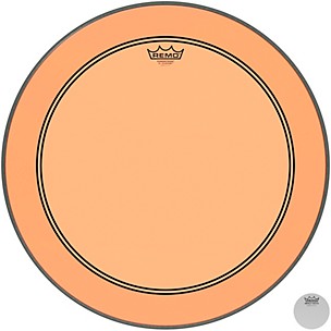 Remo Powerstroke P3 Colortone Orange Bass Drum Head