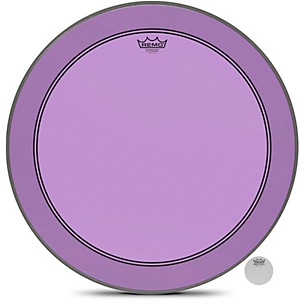 Remo Powerstroke P3 Colortone Purple Resonant Bass Drum Head