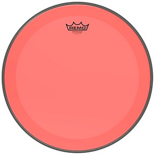 Remo Powerstroke P3 Colortone Red Bass Drum Head