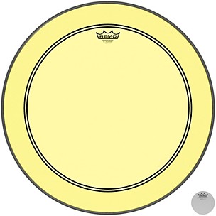 Remo Powerstroke P3 Colortone Yellow Bass Drum Head