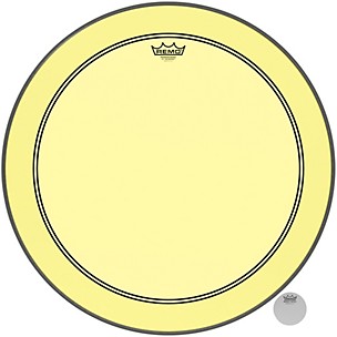 Remo Powerstroke P3 Colortone Yellow Bass Drum Head