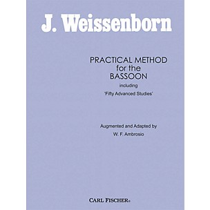 Carl Fischer Practical Method For The Bassoon