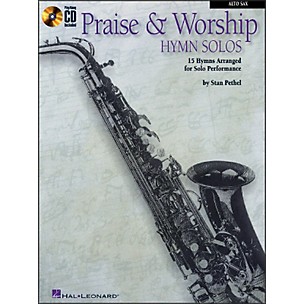 Hal Leonard Praise & Worship Hymn Solos - 15 Hymns Arranged for Solo Performance for Alto Sax Book/Audio Online