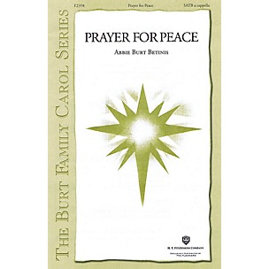 H.T. FitzSimons Company Prayer for Peace SATB composed by Abbie Burt Betinis