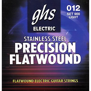 GHS Precision Flatwound Electric Guitar Strings Light