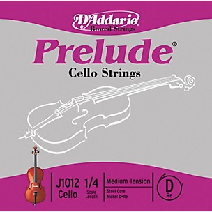 D'Addario Prelude 1/4 Cello D String