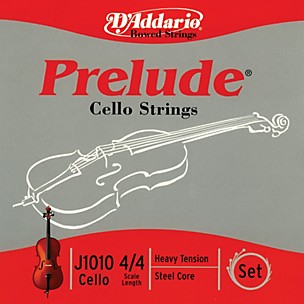 D'Addario Prelude 4/4 Size Heavy Cello String Set