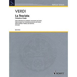 Schott Prelude and Finale Ensemble Series Softcover Composed by Giuseppe Verdi Arranged by Siegfried Schwab