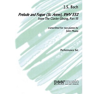 PEER MUSIC Prelude and Fugue (St. Anne), BWV 552, from The Clavier-Übung, Part III Peermusic Classical by Bach