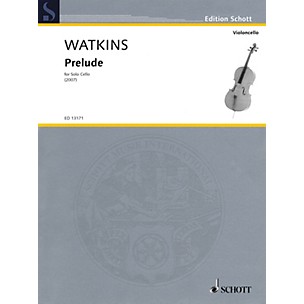 Schott Prelude (for Solo Cello) String Solo Series Softcover