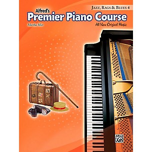 Alfred Premier Piano Course Jazz, Rags & Blues Book 4