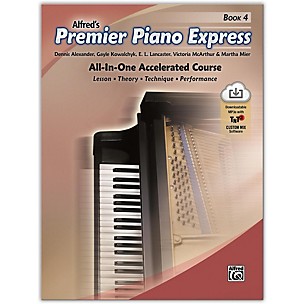 Alfred Premier Piano Express, Book 4 Book & Online Audio & Software Level 5-6
