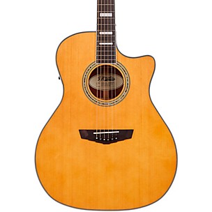 D'Angelico Premier Series Gramercy Single-Cutaway Grand Auditorium Acoustic-Electric Guitar